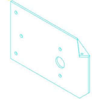 0311-860581 Aero (OEM) Easy Cover Plate Mounting E/C P.S. Aero (OEM) Silver